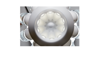 Teilkopf aus Kunststoff POM