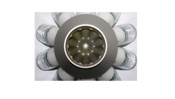 Teilkopf aus Aluminium