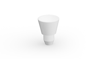 Trichter 10 mm Ø aus Kunststoff POM