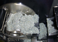 Innenansicht FRITSCH Schneidmühle