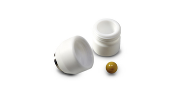 Mahlbecher aus PTFE, 5 ml Volumen Mahlbecher aus PTFE, 5 ml Volumen