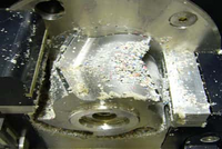 Rotor einer Schneidmühle in der Mühle