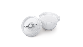 Satz Single-Use Mahlbehälter 40 ml Volumen aus Kunststoff PP (Satz = 10 Stück)