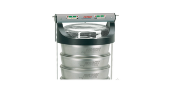 Siebverspannung TorqueMaster inkl. Siebspanndeckel Plexiglas und Elektrowerkzeug 100-240 V/1~, 50-60 Hz