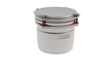 Achat mit Stahlfassung für alle PULVERISETTE 5 <i>premium line</i> Mahlbecher Achat mit Stahlfassung für alle PULVERISETTE 5 <i>premium line</i> Mahlbecher