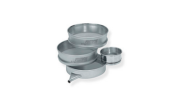 ohne Sichtfenster - aus Kunststoff POM für Trocken-Siebung für alle Analysensiebe bis 200 mm/8" Ø