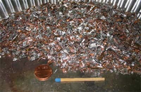 Gemahlene Stanzabfälle